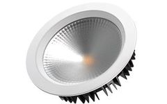Светодиодный светильник LTD-220WH-FROST-30W Warm White 110deg